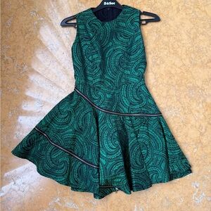 Green Patterned Dress